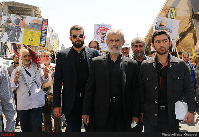 حضور چهره های سیاسی در راهپیمایی روز جهانی قدس/1