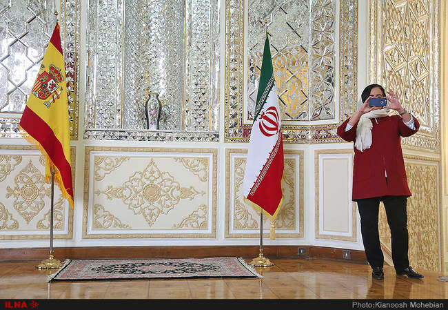 Meeting of Foreign Ministers of Iran and Spain