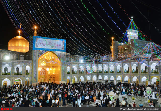 آذین بندی حرم مطهر امام رضا (ع)