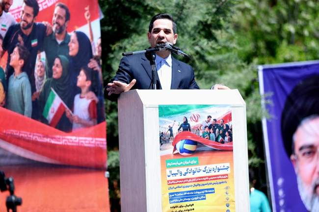 قزوین میزبان جشنواره همگانی والیبال با حضور رئیس فدراسیون