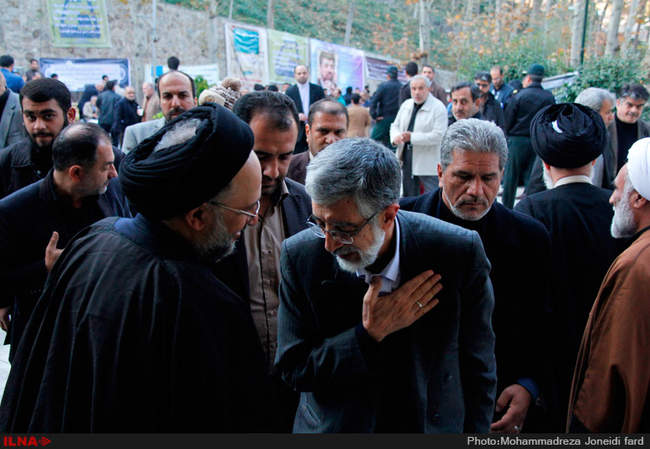 مراسم ترحیم غضنفر رکن آبادی سفیر سابق ایران در لبنان