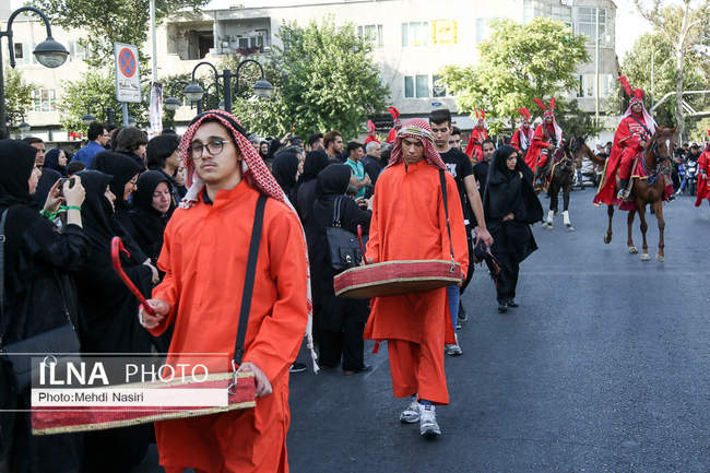مراسم تشابیه حسینیه کاظمینی‌های مقیم تهران