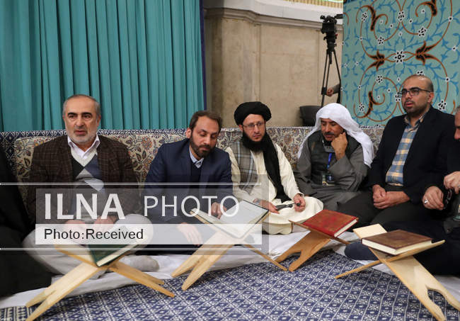 دیدار شرکت کنندگان در مسابقات بین‌المللی قرآن با رهبر انقلاب