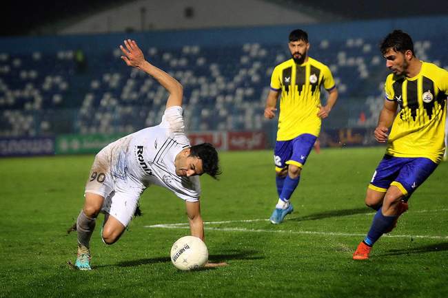 گزارش تصویری بازی ملوان و نفت مسجدسلیمان