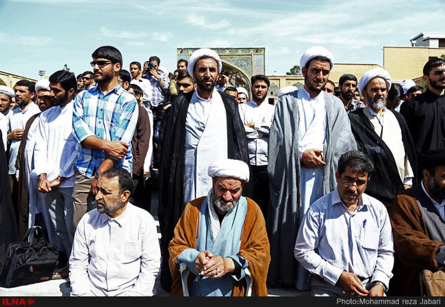  تجمع روحانیون و طلاب حوزه علمیه قم در اعتراض به حادثه منا