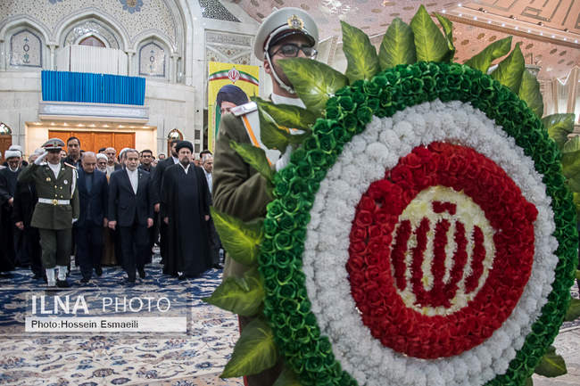 تجدید میثاق وزیر و کارکنان وزارت امور خارجه با آرمان‌های امام راحل