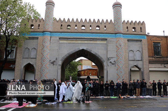 نماز عید فطر - تبریز