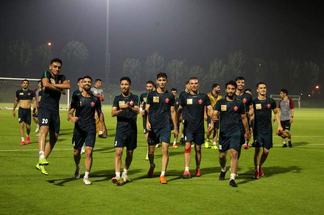 گزارش تصویری اولین جلسه تمرینی پرسپولیس در قطر