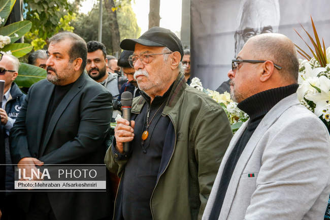 مراسم تشییع پیکر هادی مرزبان