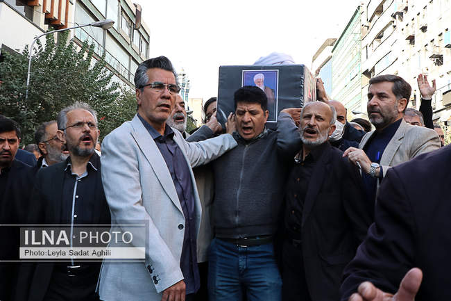 مراسم تشییع پیکر آیت الله عباسعلی اختری