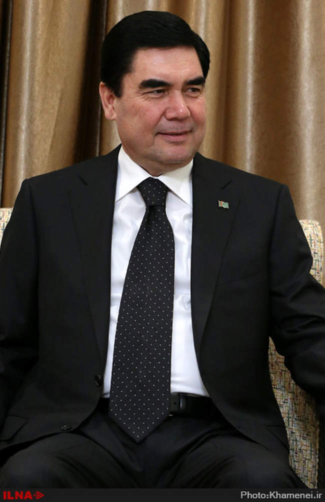 دیدار رئیس‌جمهوری ترکمنستان با رهبر انقلاب