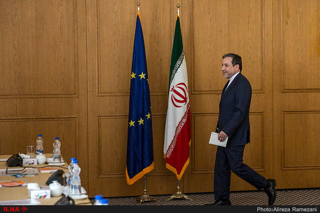 گزارش تصویری سومین دور مذاکرات عالی‌رتبه سیاسی ایران و اتحادیه اروپ