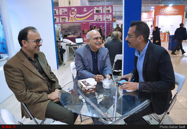 غرفه ایلنا در ششمین روز بیست و سومین نمایشگاه مطبوعات و خبرگزاری‌ها 