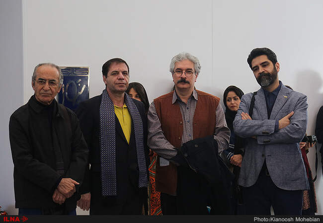 گزارش تصویری از افتتاح نگارخانه «استاد قباد شیوا» 