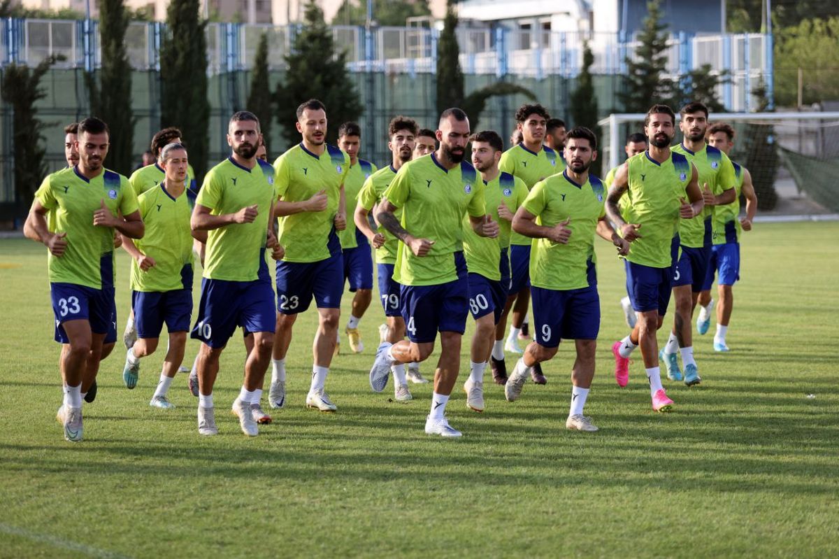 برگزاری تمرین عصرگاهی استقلال