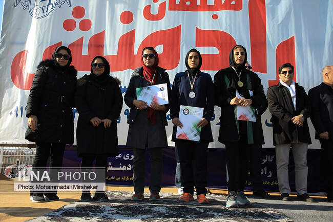 مسابقات دو صحرانوردی بانوان کارگر کشور 