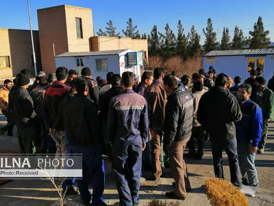 پافشاری کارگران پیمانکاری چادرملو بر خواسته‌های خود/ کارفرما اصرار به بازگشت به کار دارد