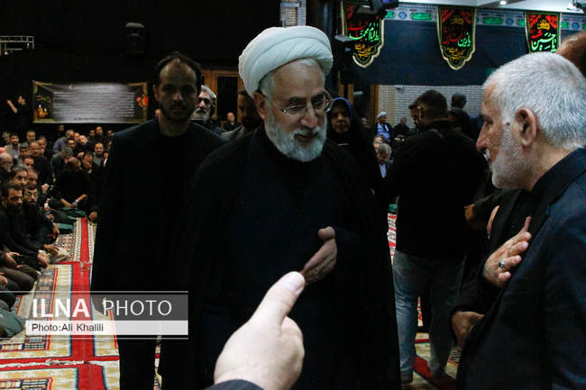 مراسم گرامیداشت شهدای حمله رژیم صهیونیستی به زندان اوین