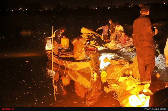 ساخت سیل بند مناطق سیل زده سوسنگرد