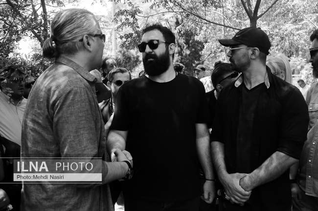 مراسم تشییع پیکر حسین زمان