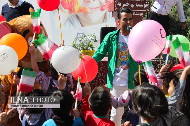 جشن روز جهانی کودک در آسایشگاه شهید بهشتی مشهد