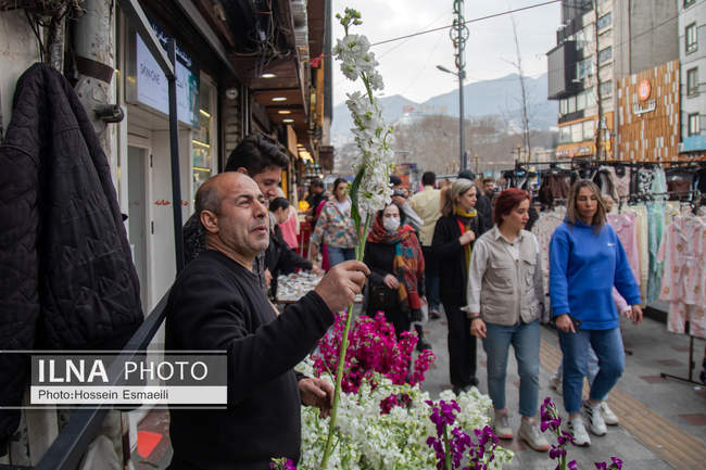 بازار تجریش در روزهای آخر اسفند - تهران
