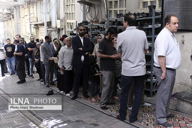 مرحله دوم انتخابات چهاردهمین دوره ریاست جمهوری در حسینه جماران