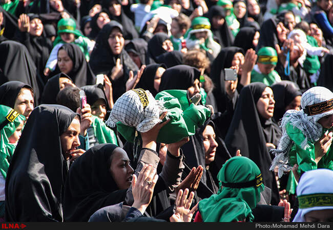  مراسم شیرخوارگان حسینی (حرم مطهر رضوی)