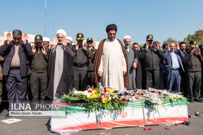 تشییع پیکر شهید مدافع امنیت فراجا