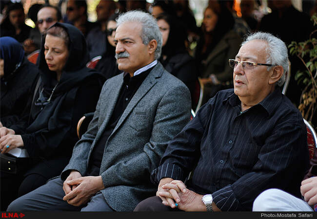 مراسم چهلم فرهنگ شریف در بهشت زهرا