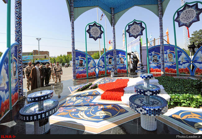 مراسم دانش‌آموختگی دانشجویان دانشگاه امام حسین(ع) با حضور فرمانده کل قوا
