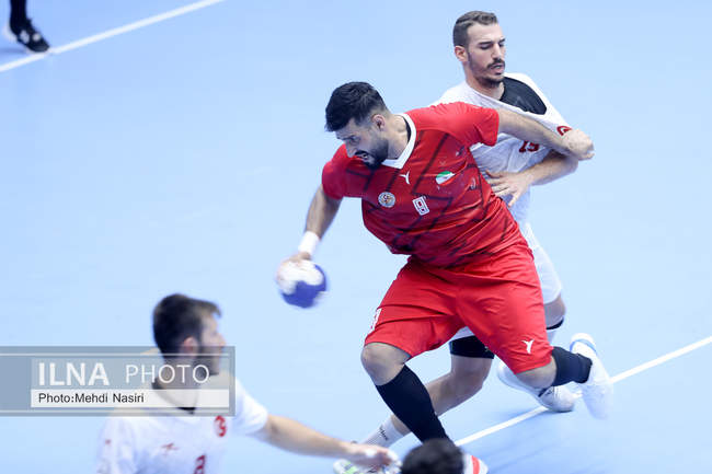 دیدار تیم‌های ملی هندبال  ایران و ترکیه
