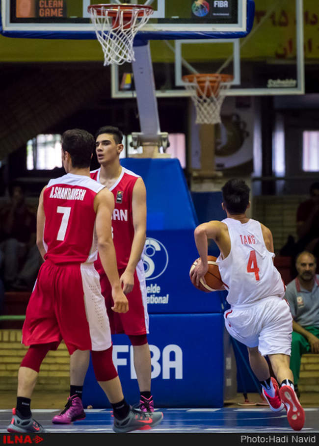 بیست و چهارمین دوره مسابقات قهرمانی بسکتبال جوانان آسیا: ایران - چین