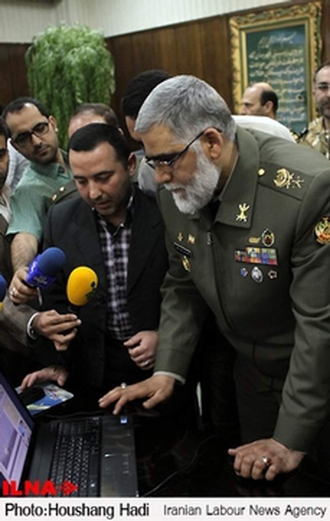 نشست خبری فرمانده نیروی زمینی ارتش