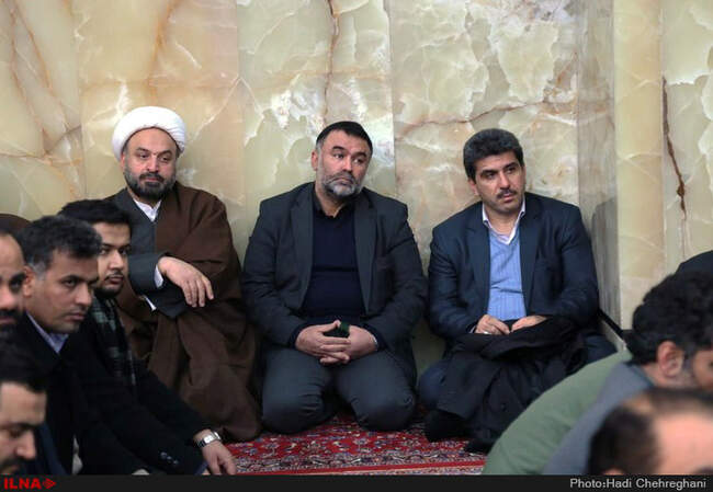 مراسم بزرگداشت مرحوم غضنفر رکن آبادی در مسجداعظم قم