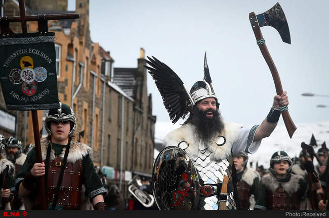 جشنواره وایکینگ‌ها در جزایر اسکاتلند