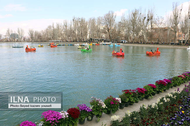 گردشگران نوروز در تبریز