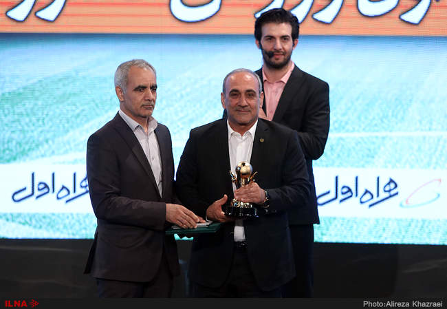 مراسم برترین های فوتبال ایران
