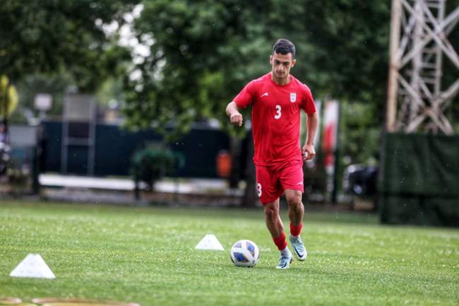 گزارش تصویری از تمرین تیم امید ایران 