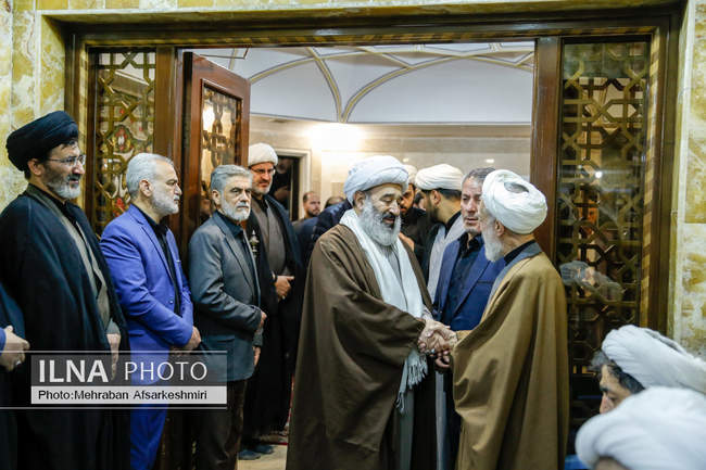 مراسم تشییع محمدمهدی صدیقی