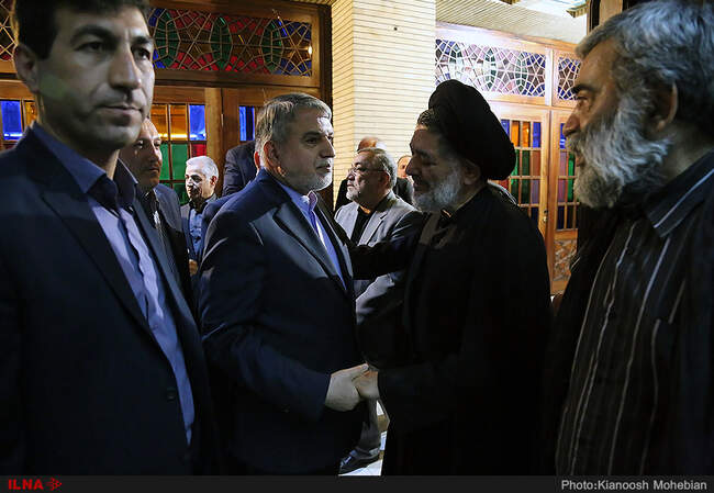 گزارش تصویری حضور شخصیت‌های سیاسی در مراسم ترحیم مادر حجت‌الاسلام محتشمی‌پور