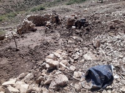 درخواست کمک فوری برای اهالی گرفتار در کوه سفید در مرز میان خوزستان و چهارمحال بختیاری+ تصاویر