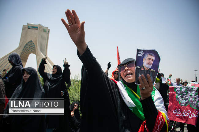  مراسم تشییع شهدای اقتدار - تهران/ 3 