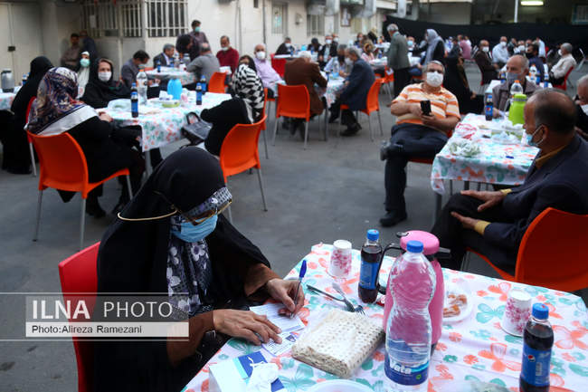 مراسم ضیافت افطار خانه کارگر 