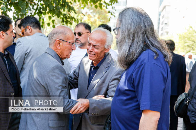 تشییع پیکر مرحوم بهمن رجبی