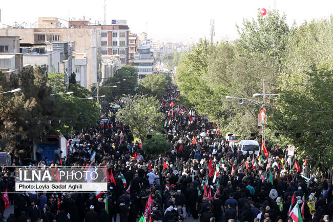 دومین روز مراسم وداع با رهبر شهید انقلاب در مصلای تهران/ 10