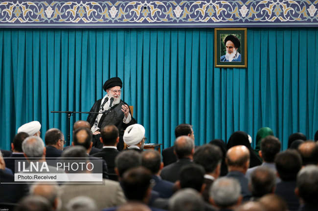 دیدار نمایندگان مجلس شورای اسلامی با رهبر انقلاب