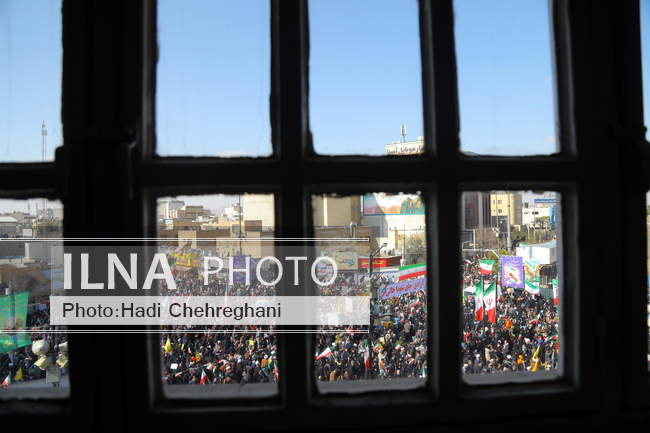 راهپیمایی ۲۲ بهمن استان قم 