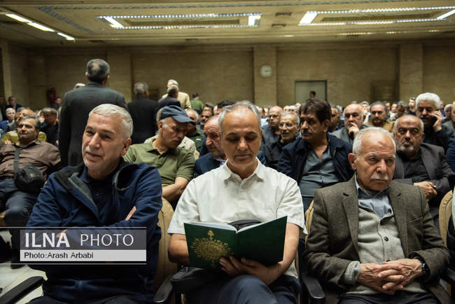 مراسم ختم برادر مصطفی تاج زاده