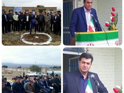 استخر دانش‌آموزی در ویسیان کلنگ زنی شد